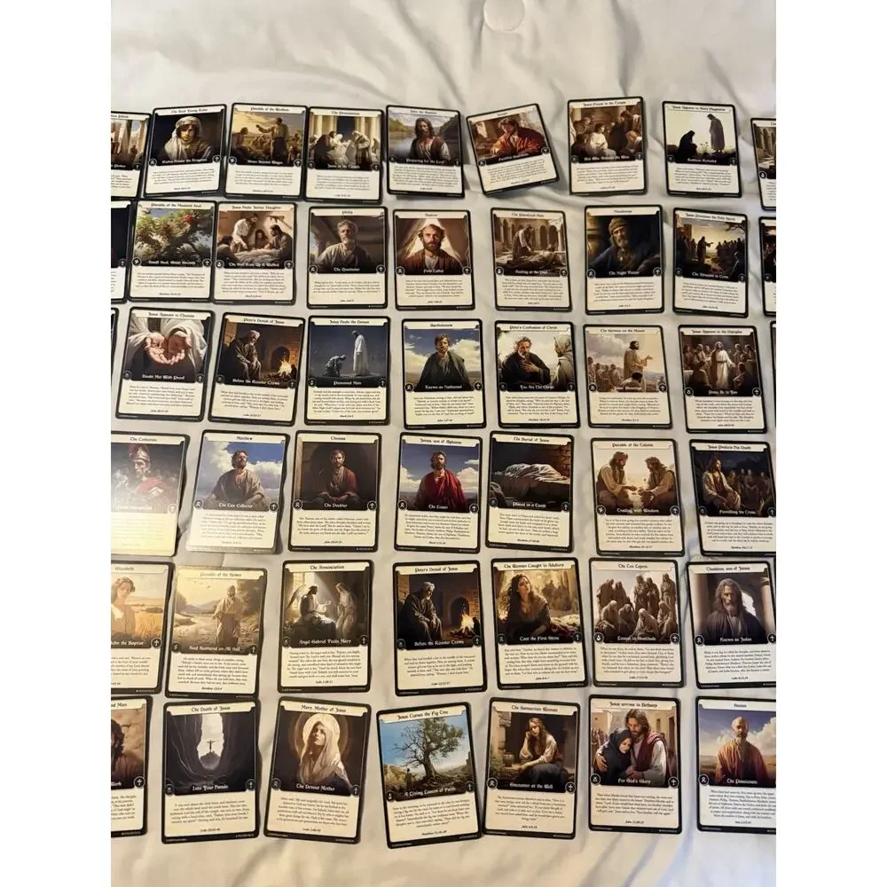Sacred Legacy New Testament Core Set 110-Card Mixed Lot Foil English Jesus
